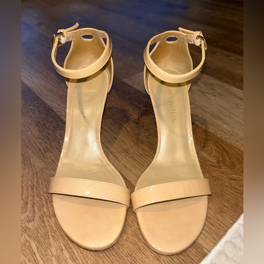 Stuart Weitzman leather heels